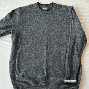 Eddied Bauer men’s XL TALL blue cotton crew neck sweater